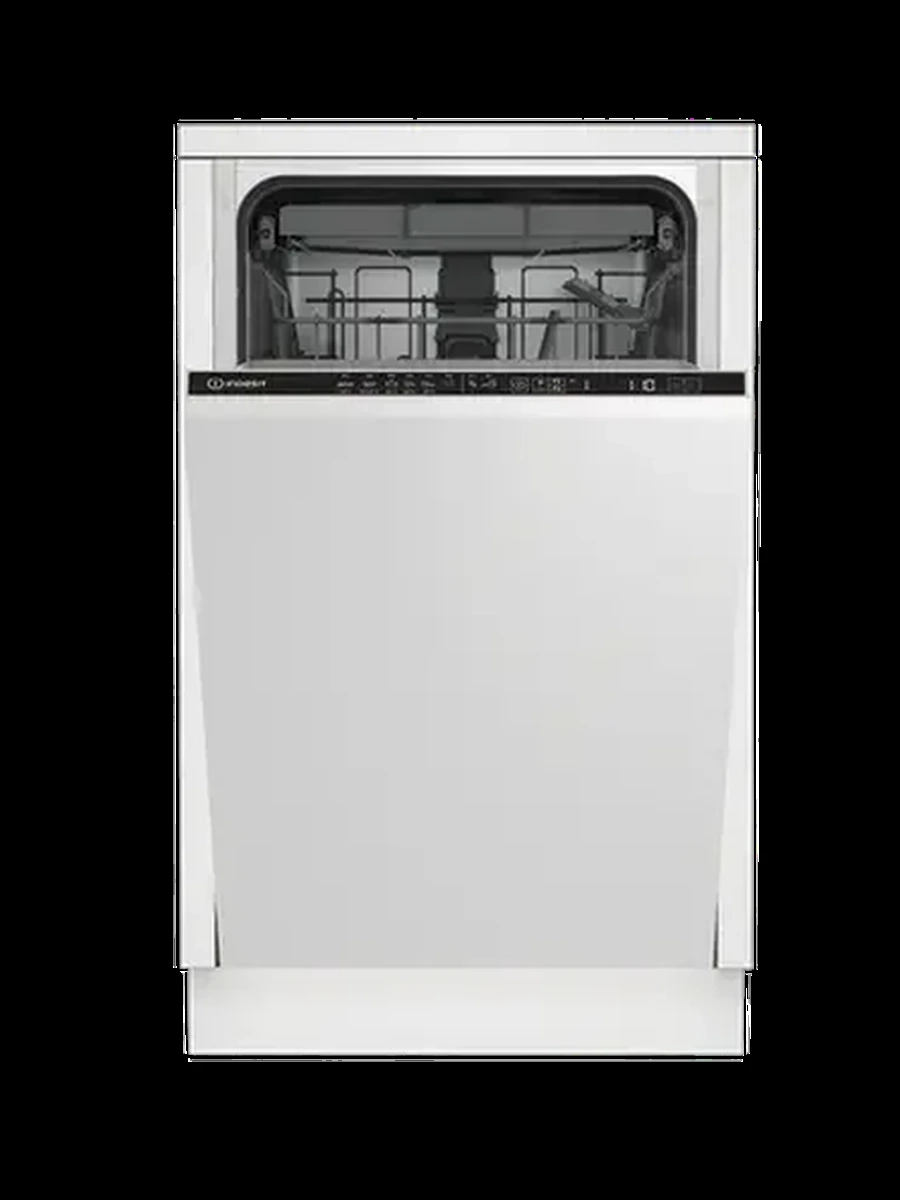 Встраиваемая посудомоечная машина Indesit DIS 2C28 [45 см, 12, пр.-6, дисплей, конденсац., световой луч на полу, черный]