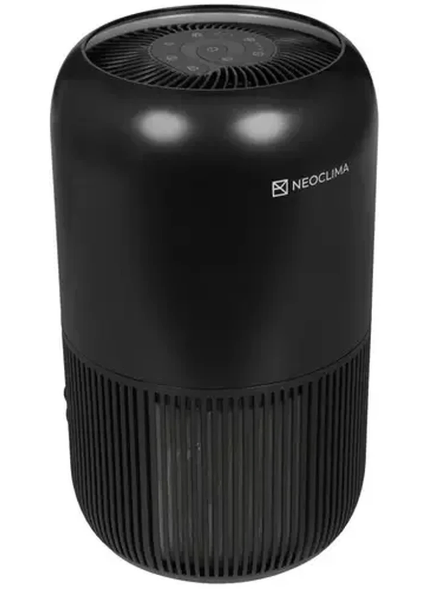 Очиститель воздуха Neoclima NP170SB черный [35 Вт, 25 м², УФ лампа, угольный фильтр, пульт ДУ]