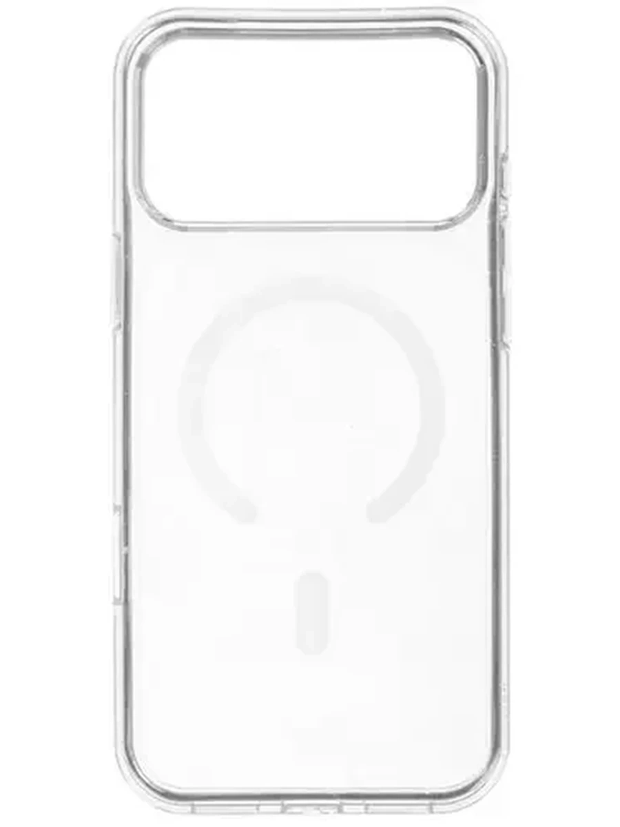 Накладка KEYRON Magnet Origin MGS-025 для Apple iPhone 17 Pro Max, ПК, ТПУ, прозрачный