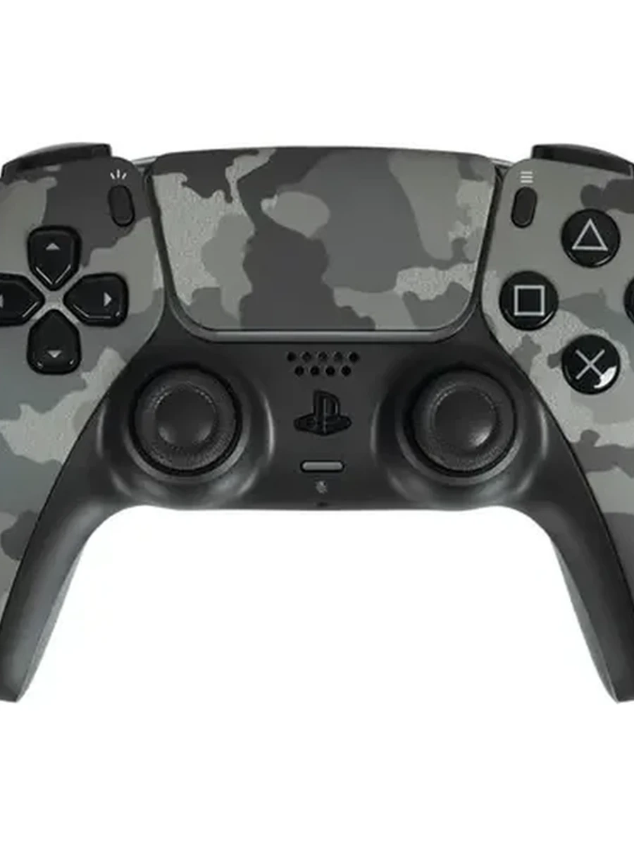 Геймпад беспроводной DualSense 5 Gray Camouflage (CFI-ZCT1W) [для PS5, цвет серый] ПИ