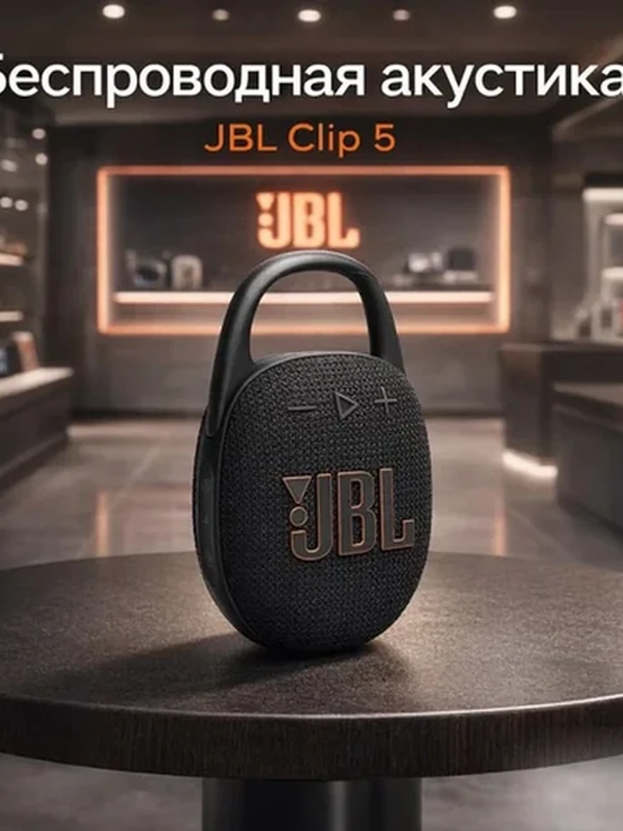 Портативная колонка JBL Clip 5