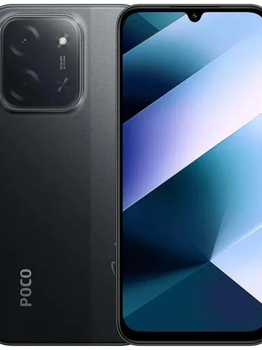 Poco Смартфон POCO C85  6/128 ГБ, черный