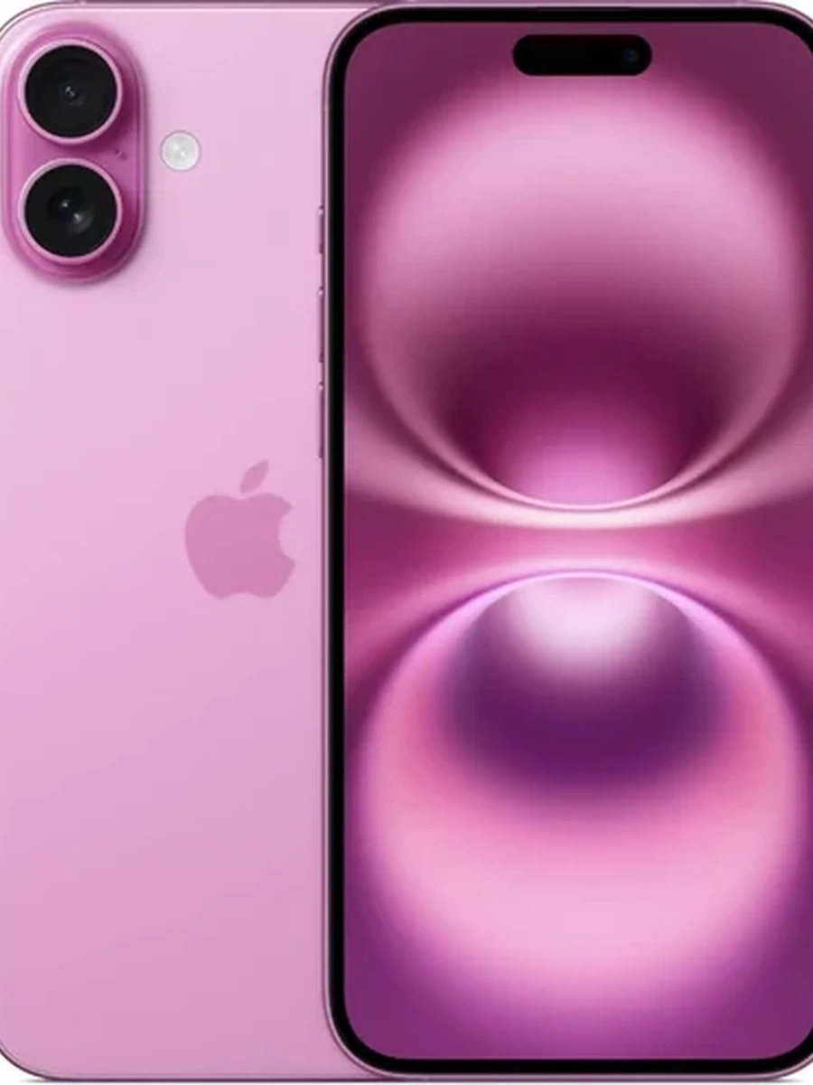 Смартфон Apple iPhone 16 Plus 128 ГБ розовый
