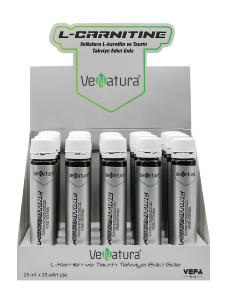 VENATURA  L-CARNITINE&TAURIN 25ML*20