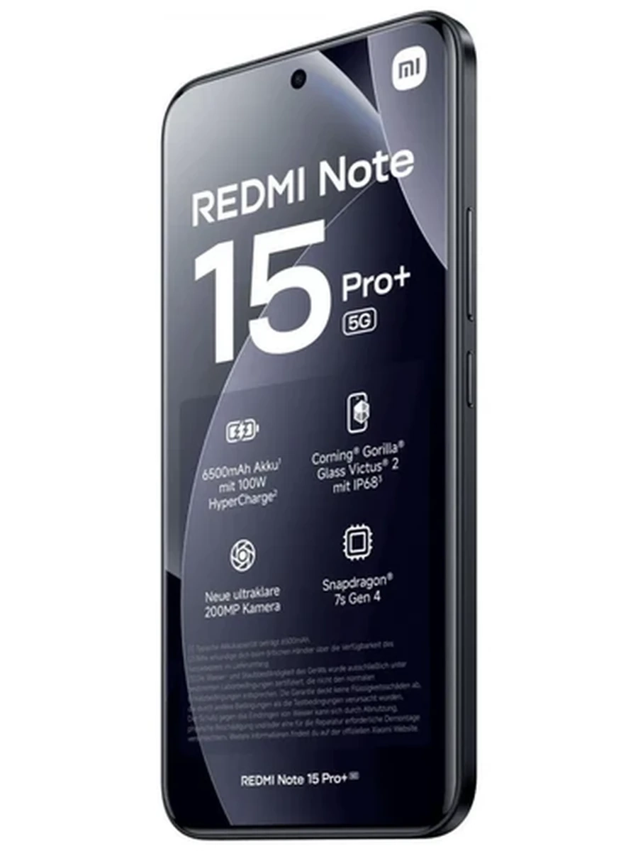 Redmi Note15pro plus 12/512 Черный
