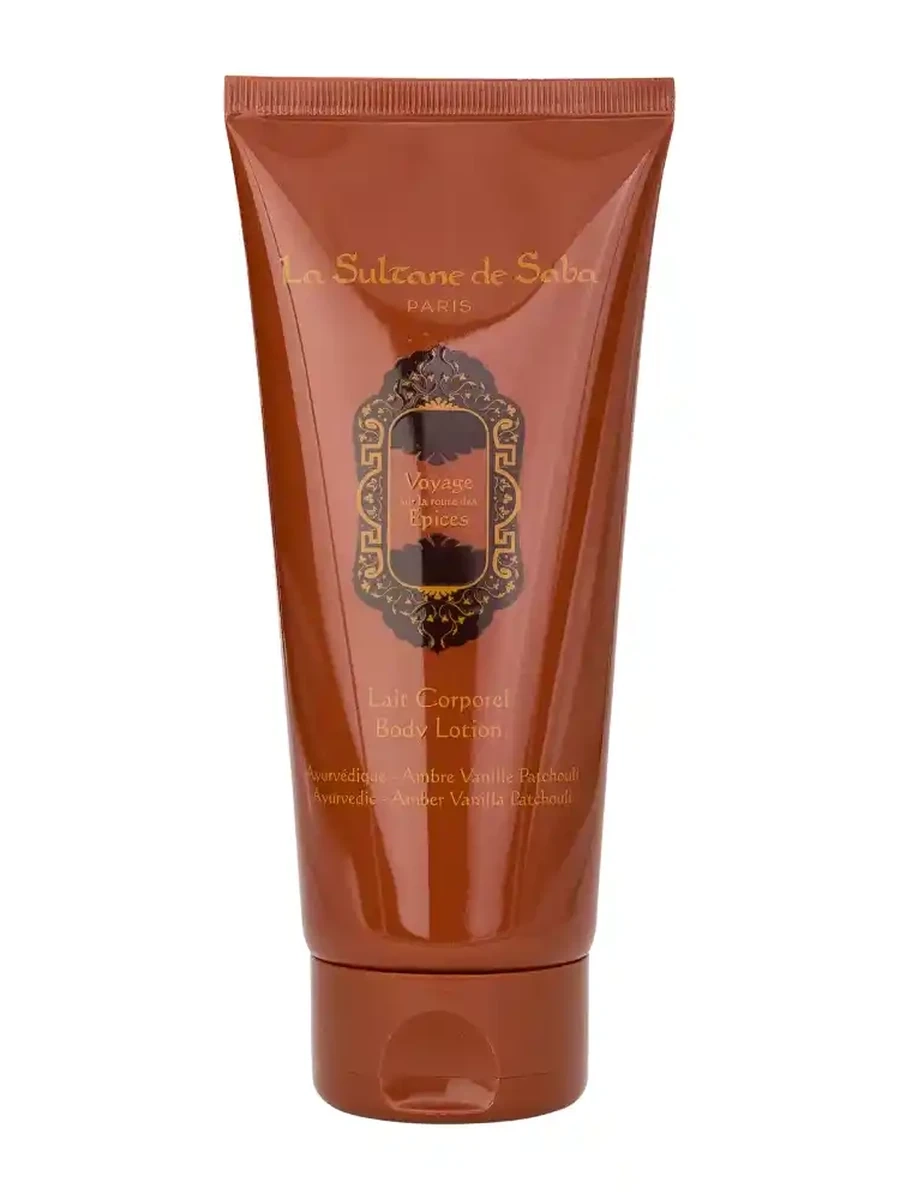 LA SULTANE DE SABA  AYURVEDIC AMBRE VANILLE PATCHOULI BODY LOTION 200ML