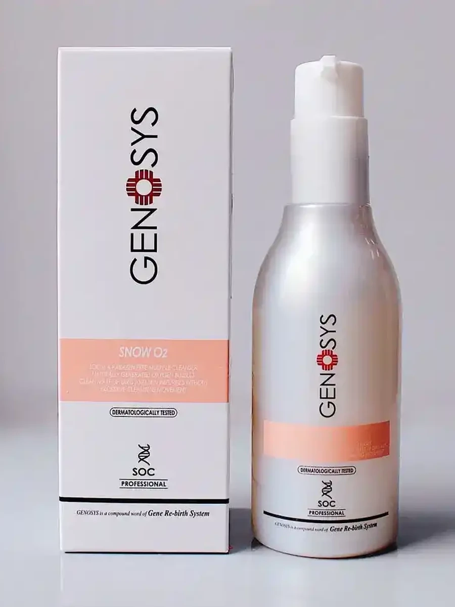 GENOSYS SNOW O2 CLEANSER 180ML