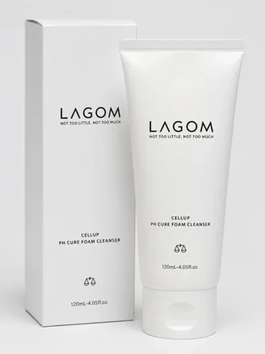 LAGOM CELLUP PH CURE FOAM CLEANSER 120ML