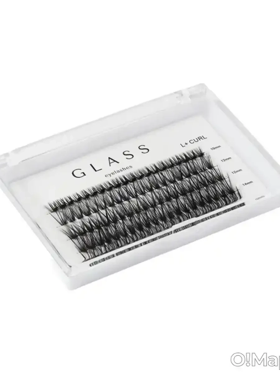 GLASS EYELASHES L+CURL 20D MIX 10-16mm