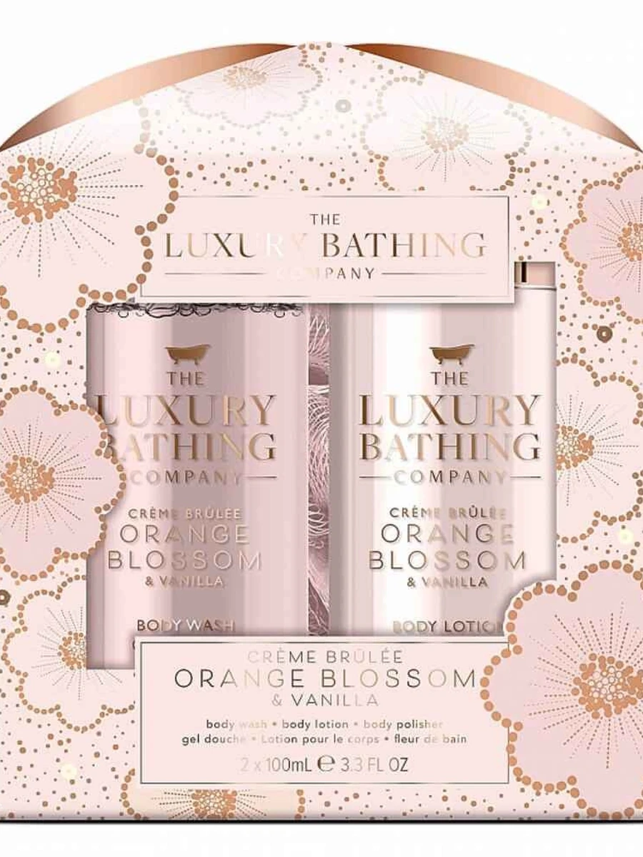 LUXURY BATHING CREME BRULEE 2*100ML SET