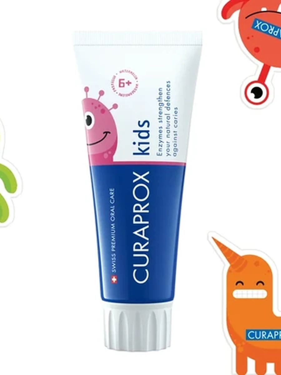 Детская зубная паста Curaprox Kids 6+, вкус арбуза