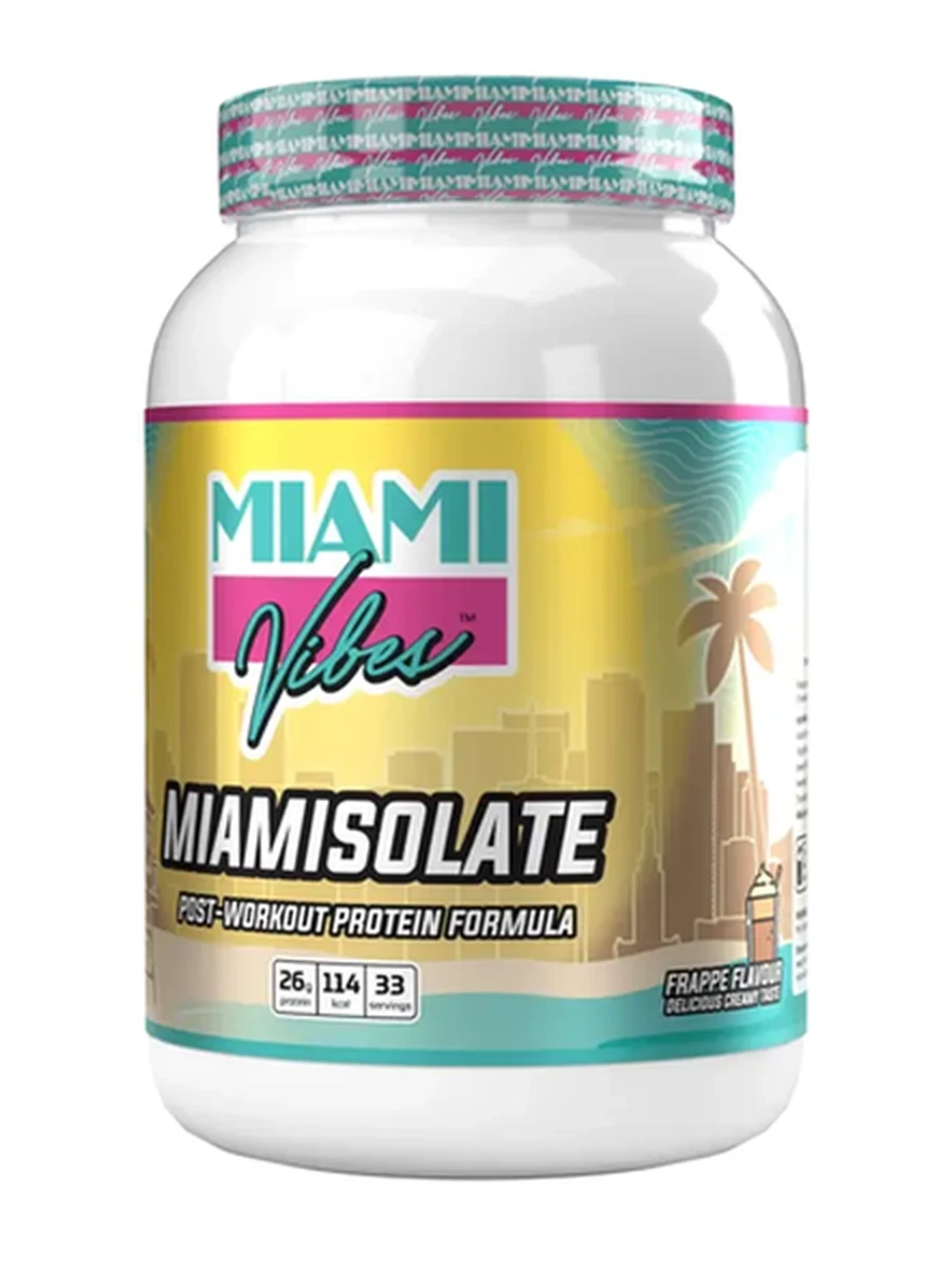 Протеин изолят Miami Vibes iso whey 1кг. 33 порции