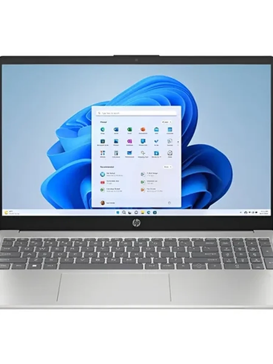 Ноутбук HP Laptop 15 [15.6" FC / FD], (Intel Core i3-N305 8/8, 3.80ГГц, 6МБ, 10нм), 24ГБ DDR4, 1000ГБ NVME, 15.6" IPS 1920x1080, DOS, Серебристый