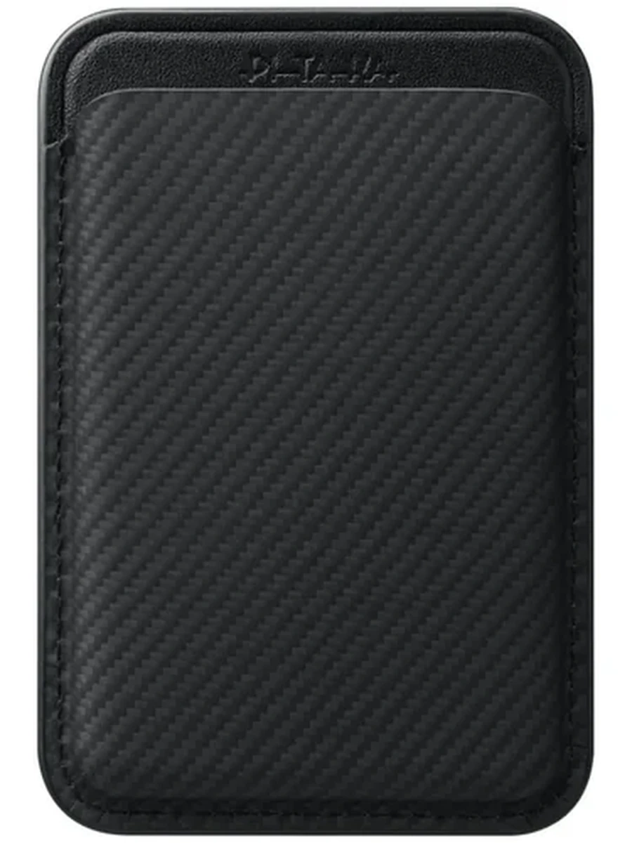 Pitaka Кардхолдер Magsafe Woven Wallet Black/Gray