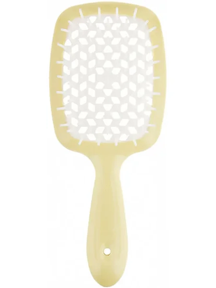 Расческа для волос Janeke superbrush желтый+белый