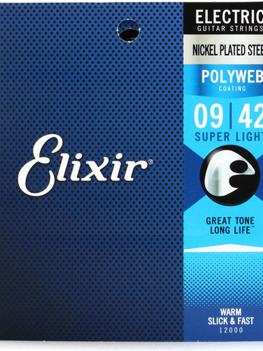Струны для электрогитары Elixir Super Light (009-042) 12000
