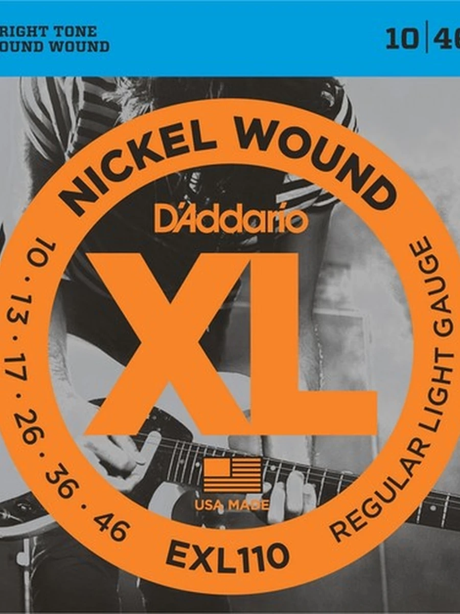 Струны для электрогитары Daddario EXL110