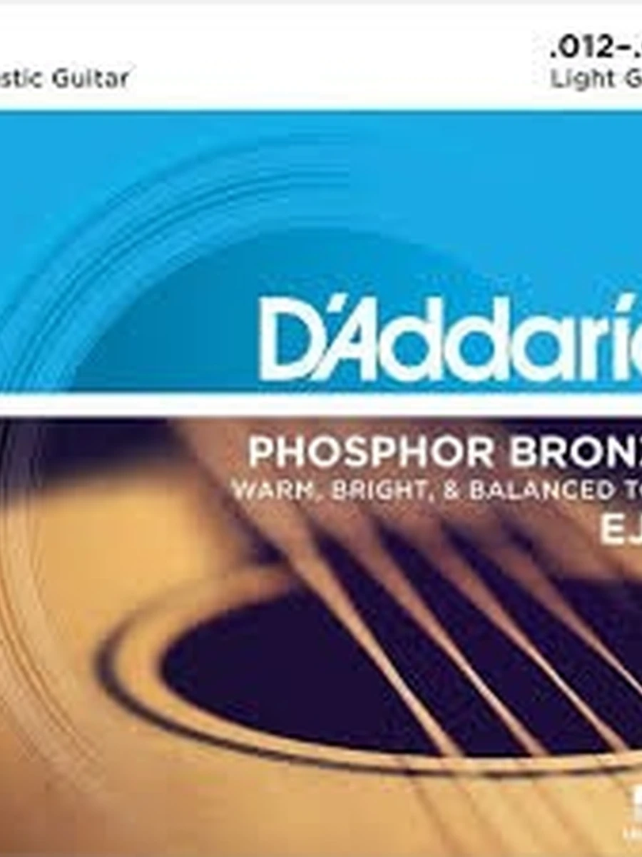 Струны для акустической гитары Daddario EJ16