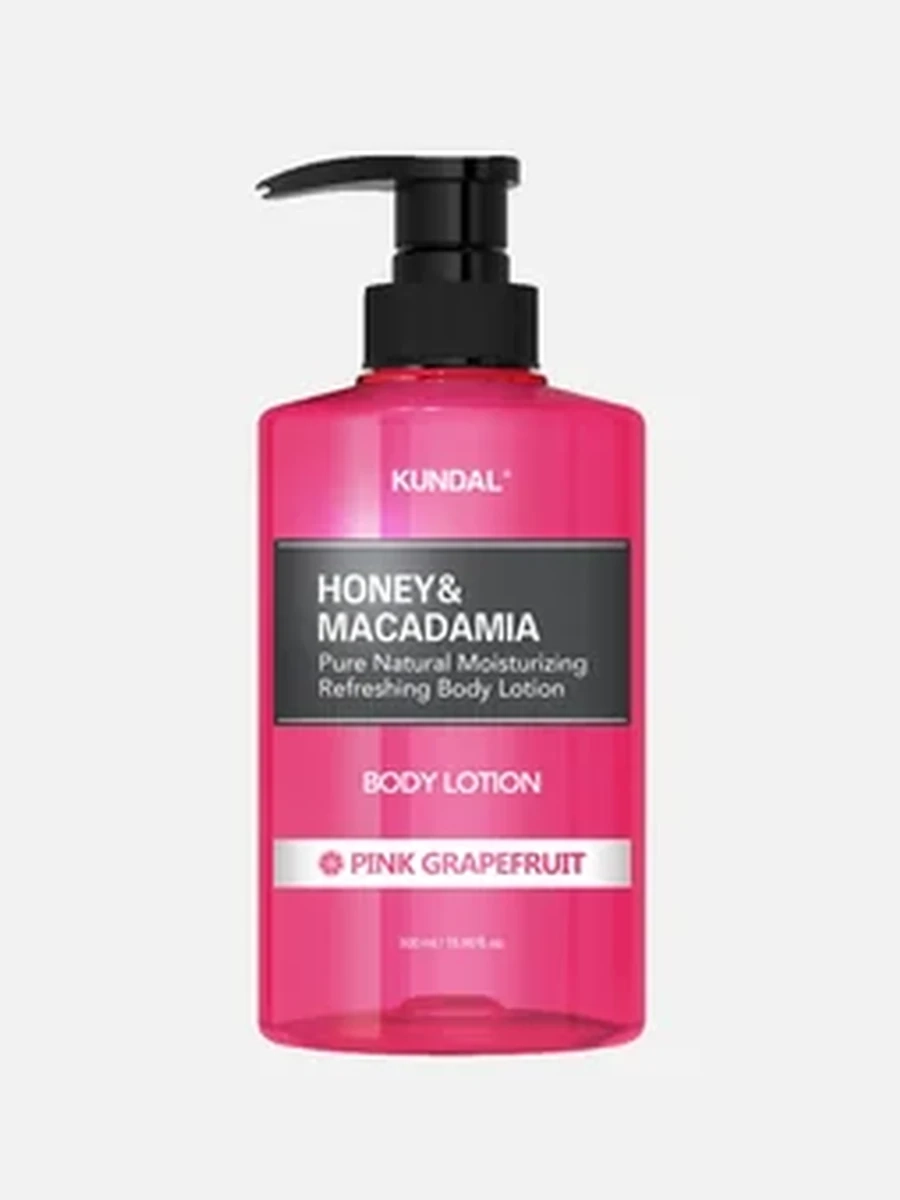 Honey & Macadamia Body Lotion Pink Grapefruit 500ml