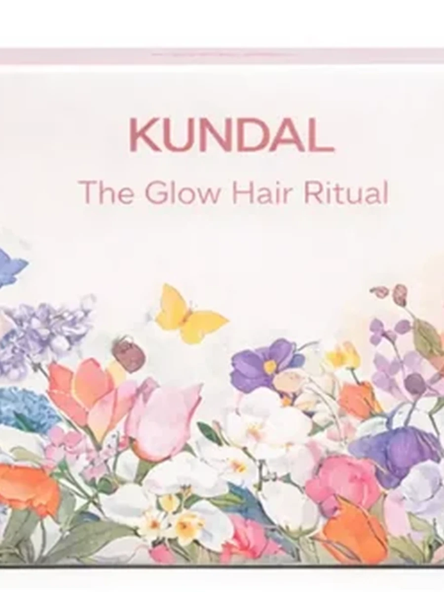 KUNDAL набор The Glow Hair Rituals set Violet