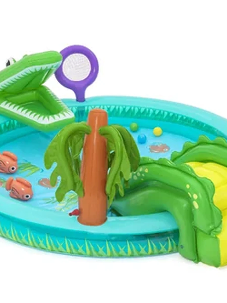 Bestway Игровой центр 224х181х72см "Crocodile Cove"
