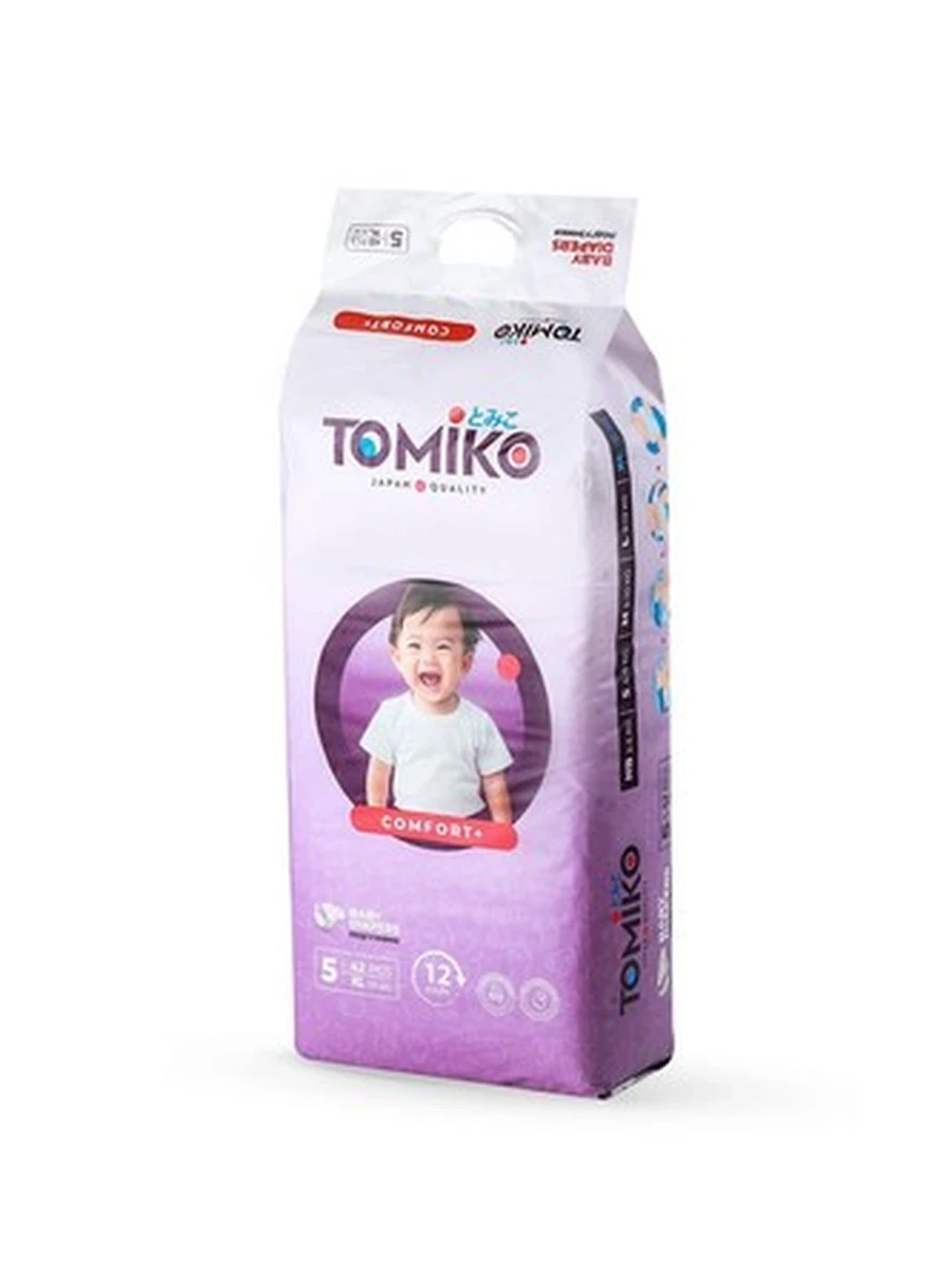 TomiKo Подгузники на липучках Comfort+ XL (13+ кг) 42 шт
