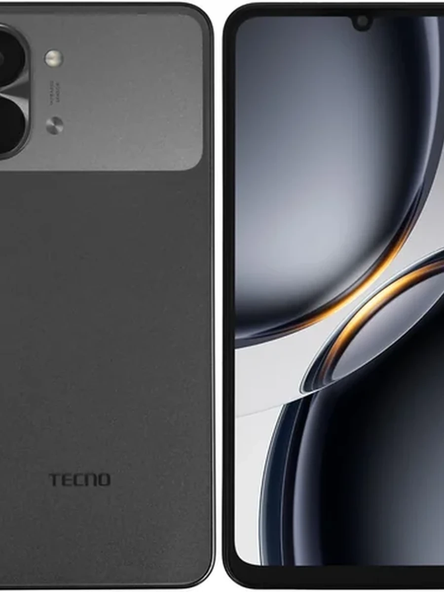 Смартфон Tecno SPARK GO 3 128 ГБ черный