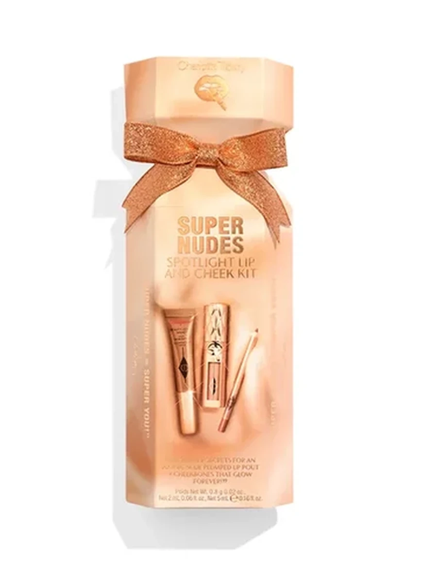 Charlotte Tilbury Super Nudes Spotlight Lip And Cheek Kit
