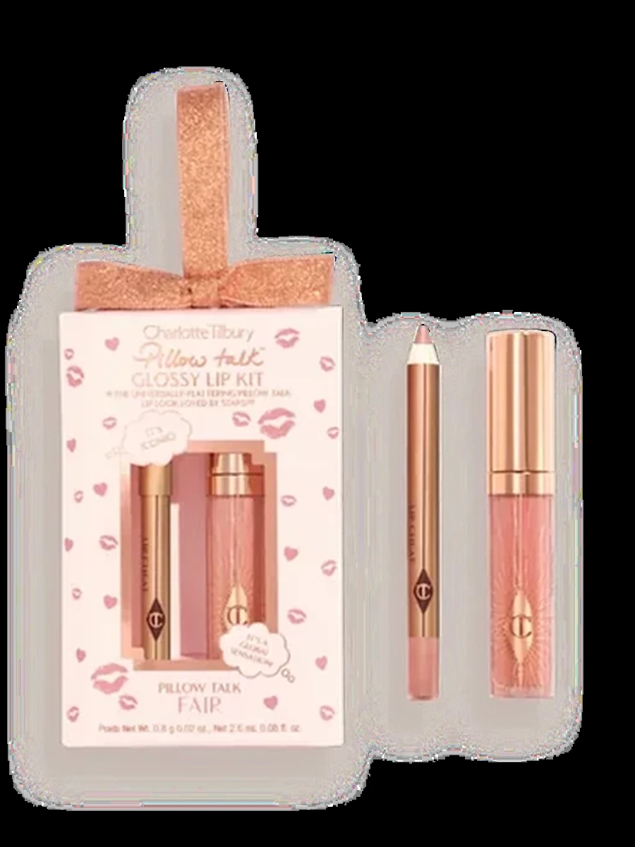 Charlotte Tilbury Pillow Talk Glossy Lip Kit Pillow Talk Fair