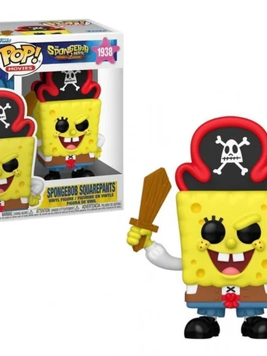 83590F-FUNKO POP! SpongeBob Спанч Боб (Пират)