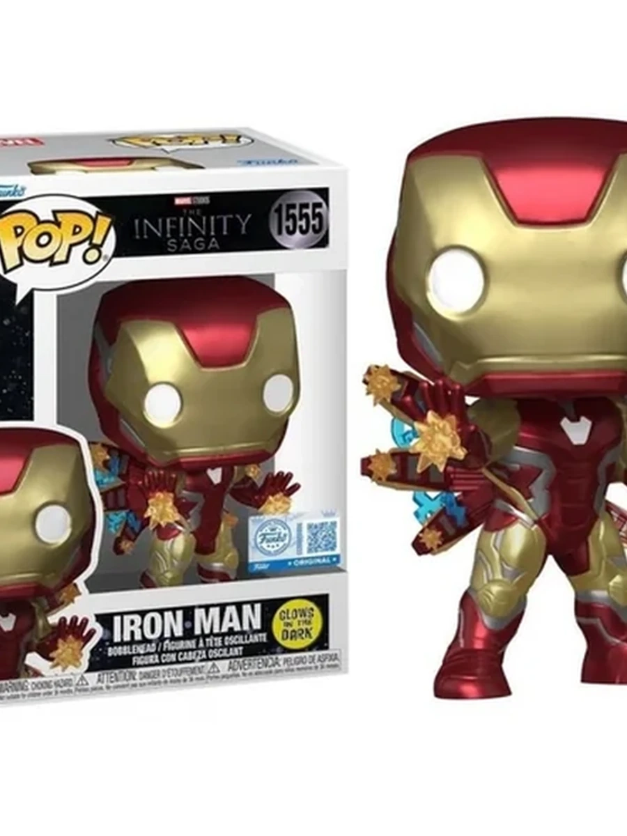 88664F-FUNKO POP! Plus Marvel–Железный Человек