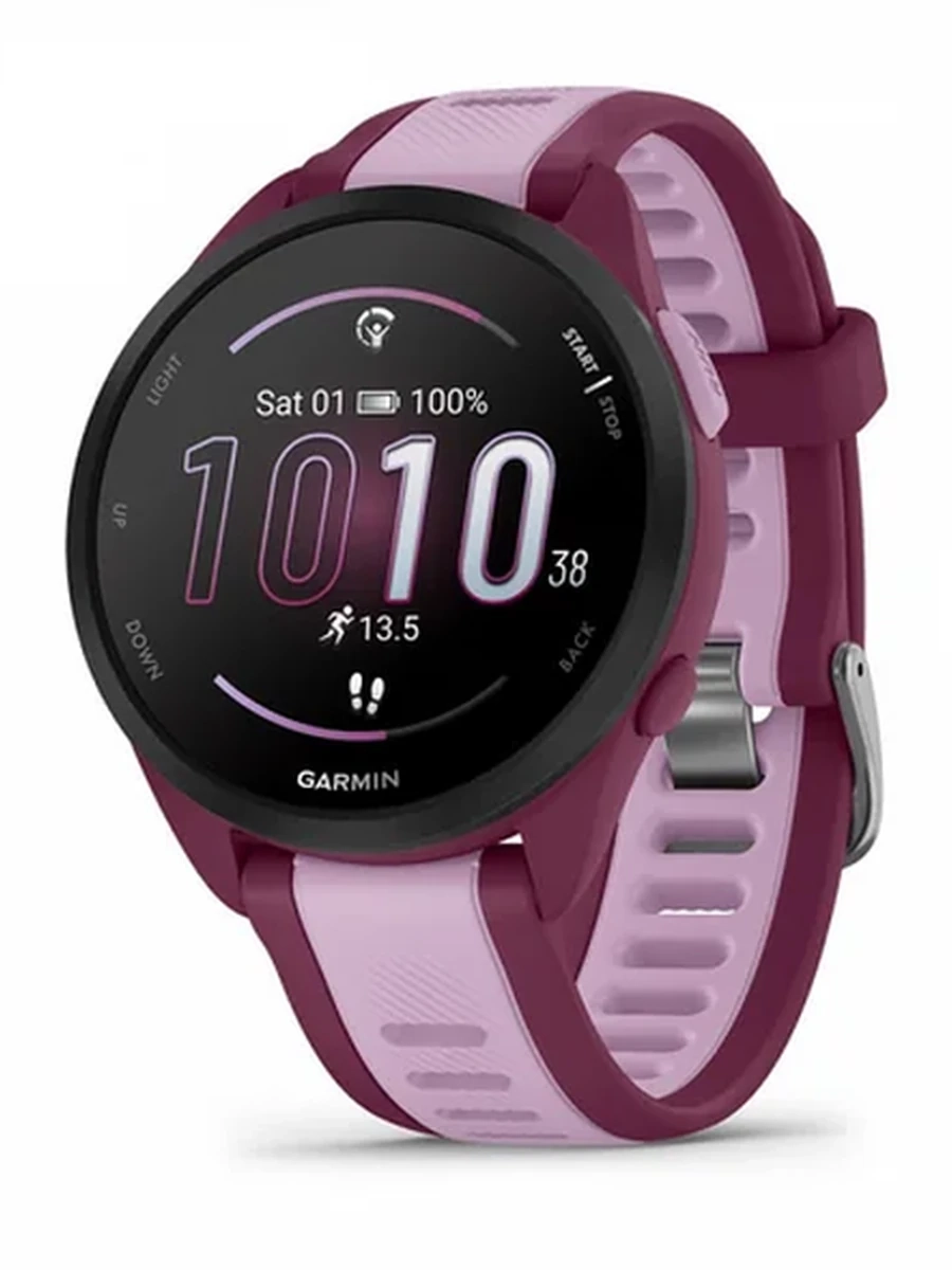 Смарт часы FORERUNNER 165 Music лиловые
