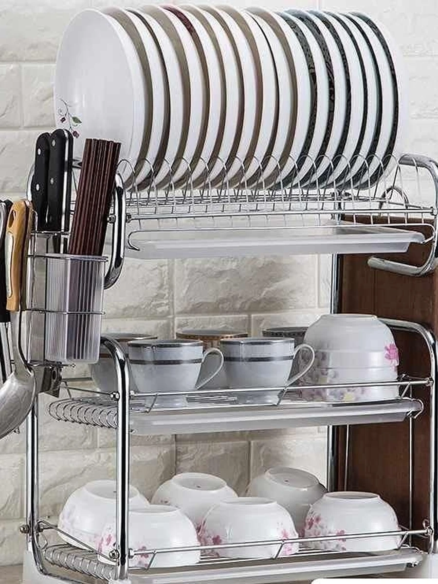 Сушилка для посуды 3-х ярусная