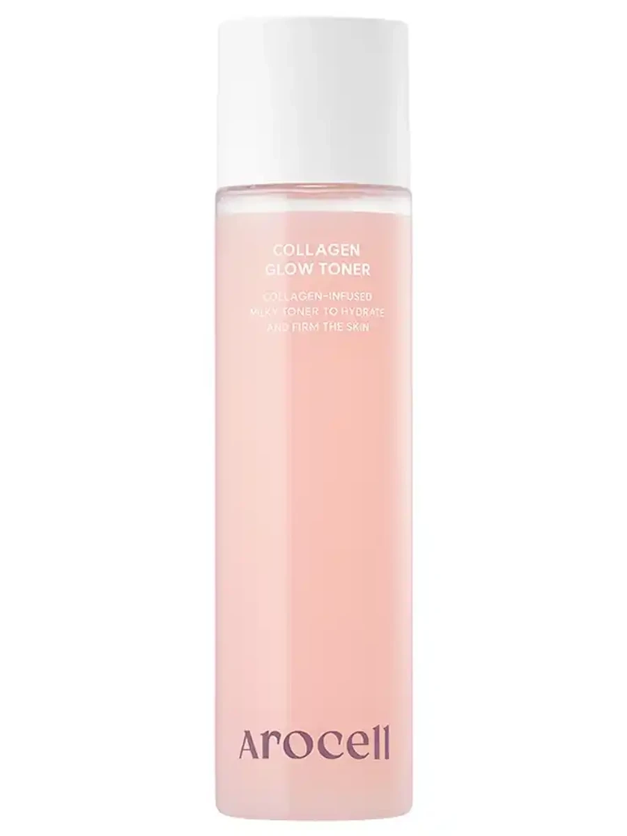 Коллагеновый тонер с ПДРН для сияния и упругости кожи Arocell collagen glow toner 155g