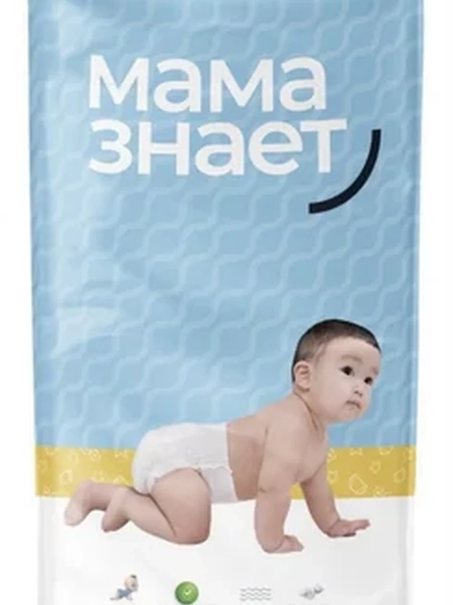 Детские трусики «Мама знает» M (6–11 кг), 52 шт.