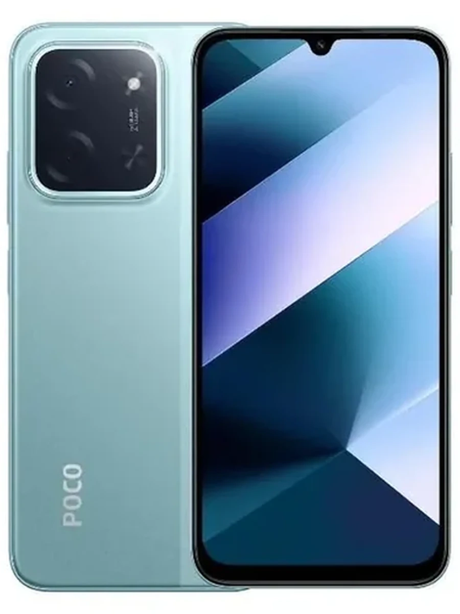 Poco Смартфон C85 6/128 ГБ, зеленый