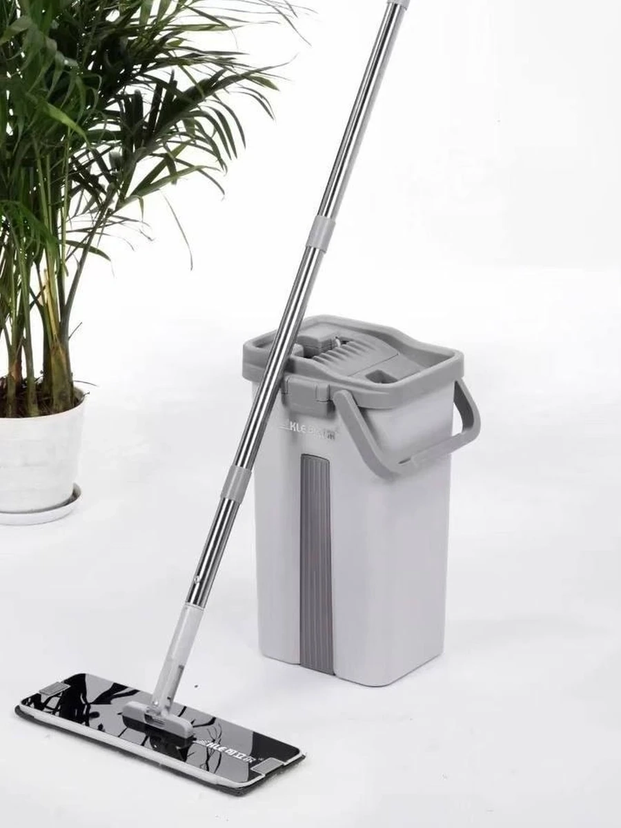 Швабра+ведро с отжимом. Объем: 12л.