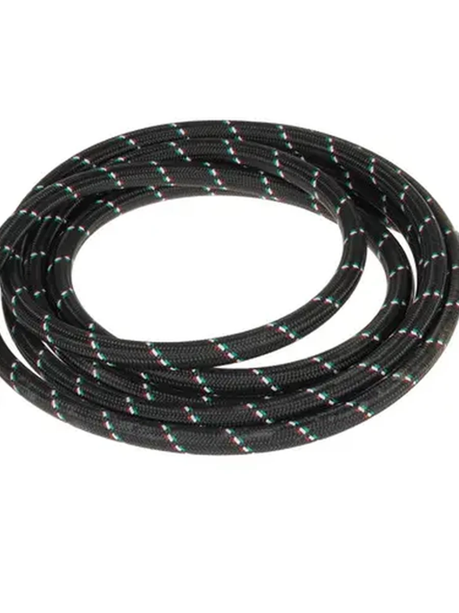 Шланг заливной UDI-BLACK 4,5м [нейлоновая оплетка,  латунные штуцер/гайка]