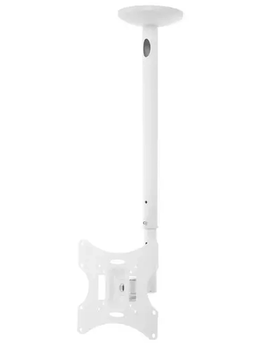Кронштейн для ТВ UNITEKI SNM2101NW [для 23"-50", наклон вверх 20° наклон вниз 20°, поворот 180°, до 30 кг, до 858 мм от стены/потолка]