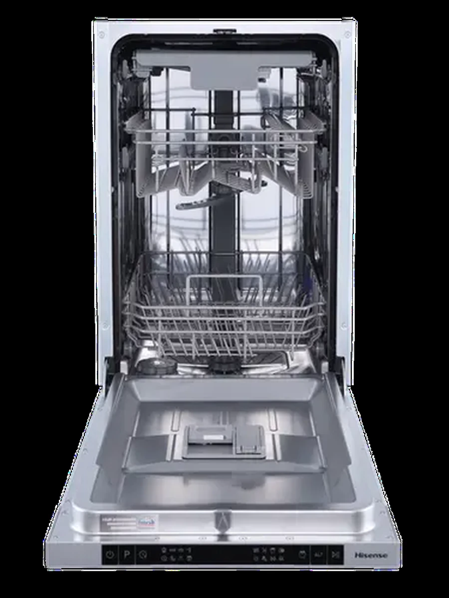 Встраиваемая посудомоечная машина Hisense HV543D10 [11, пр.-7, дисплей, конденсац., черный]