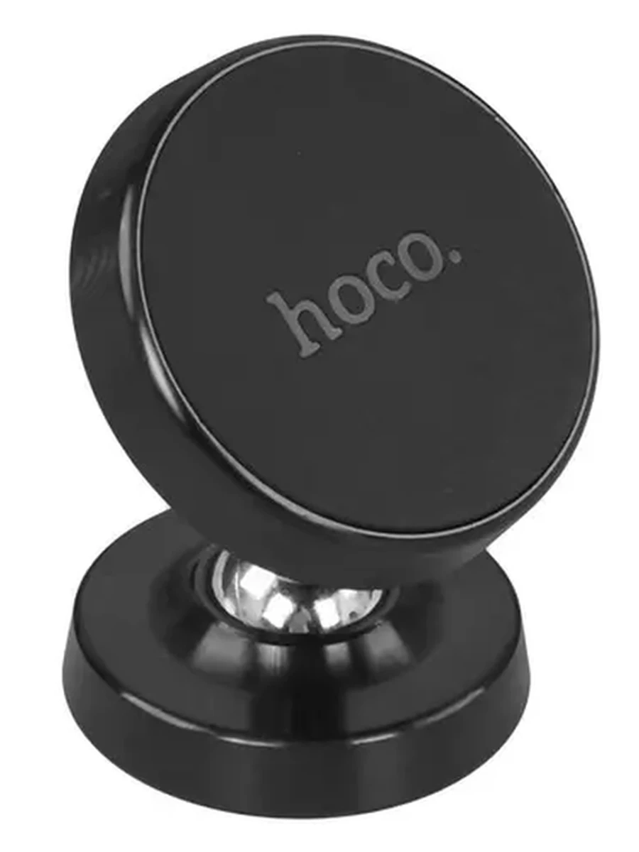 Держатель автомобильный Hoco CA36 Plus черный [для смартфона, установка держателя - 3M-скотч, вращение на 360 градусов]