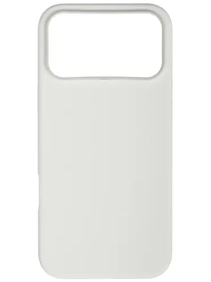 Накладка KEYRON Silicone Origin SNO-044 для Apple iPhone 17 Pro Max, ТПУ, белый