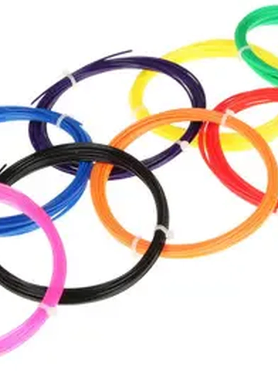 Комплект пластика Даджет Start (PLA, 10 цветов по 5 метров)