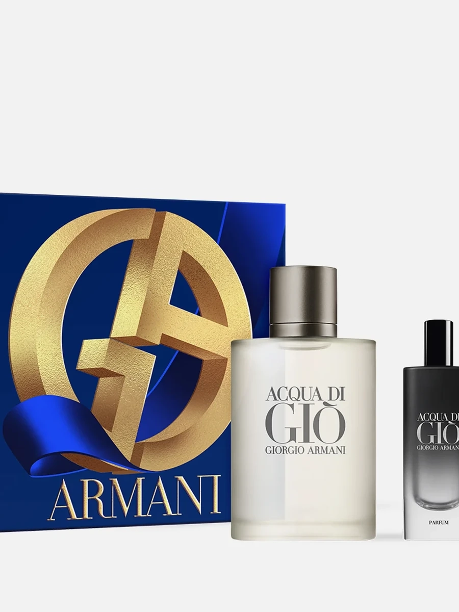 Goirgio Armani Acgua Di Gio Set 100ml+15ml+stick