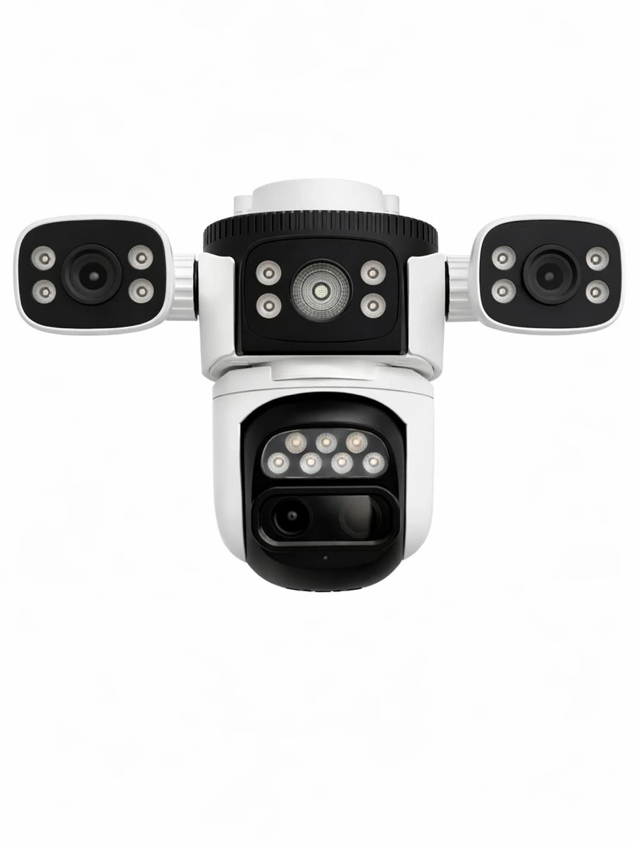 4G камера поворотная уличная с четырьмя линзами Vstarcam CG621FR