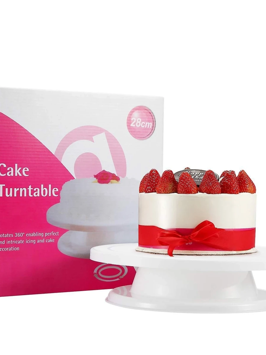 Подставка для украшения торта - 11-дюймовая вращающаяся подставка