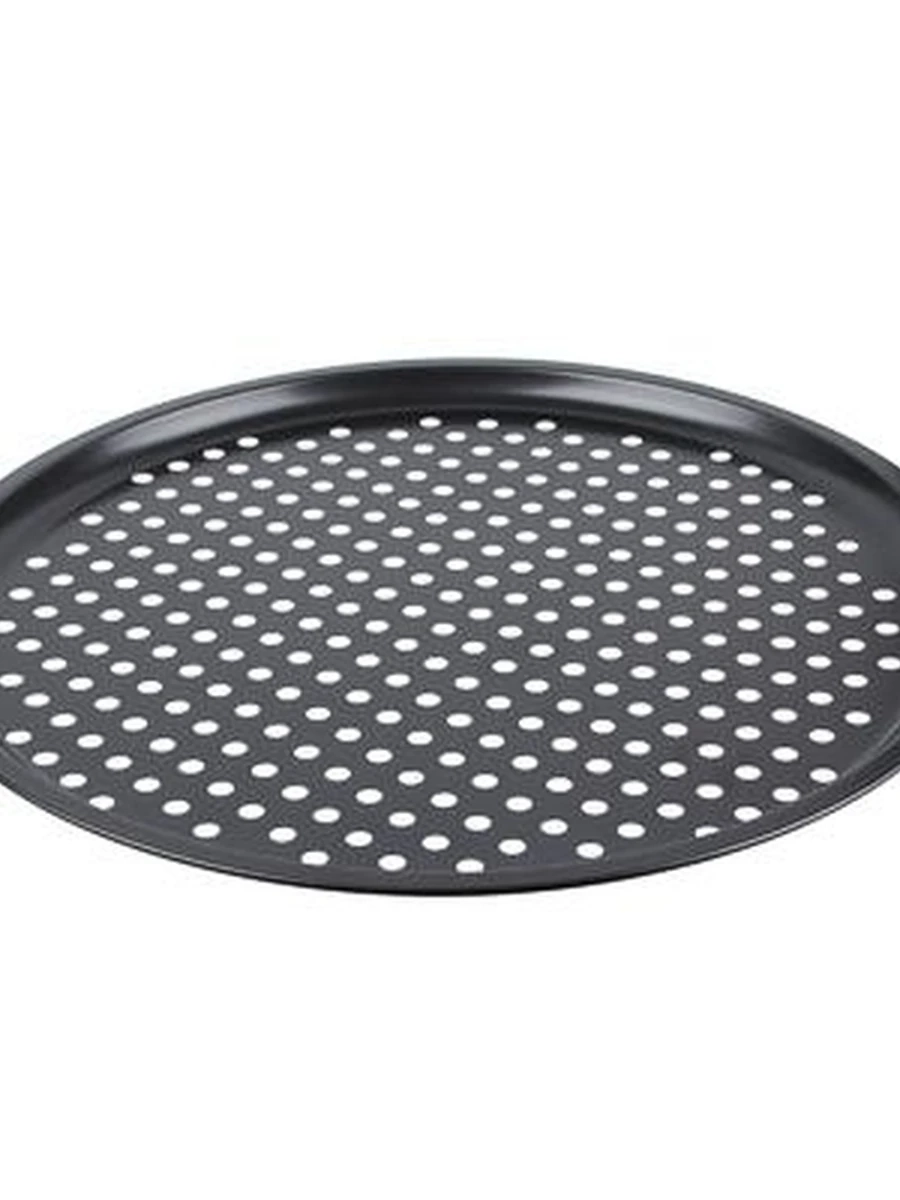 Форма для пиццы с отверстиями круглая с керамическим покрытием