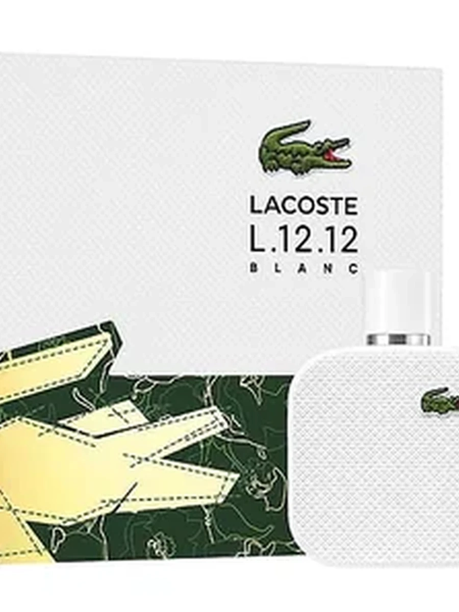 Lakoste L.12.12 BLANC Pour Homme набор 100ml edt+7.5ml+100ml
