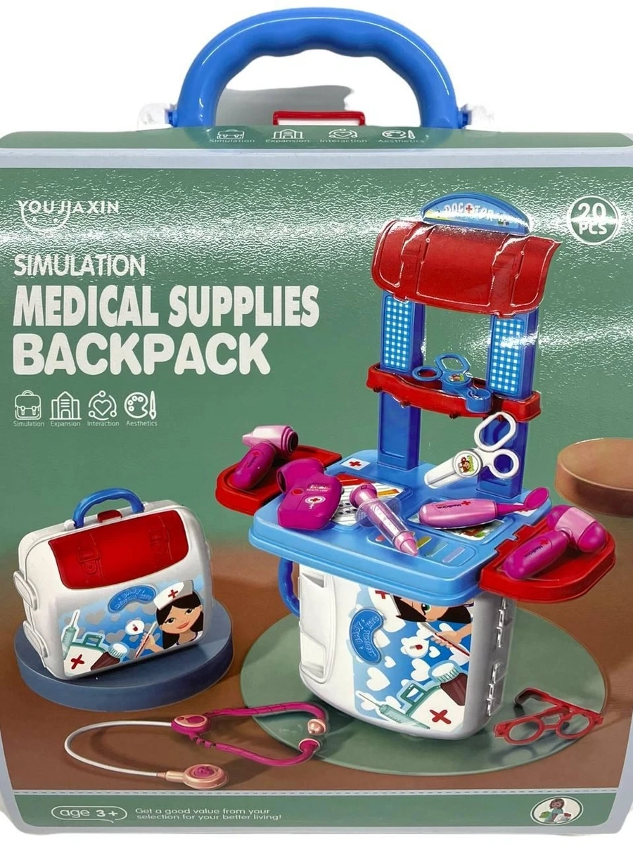 Мед набор в сумочке 20дет Medical Supplies Backpack 2в1 29*27см
