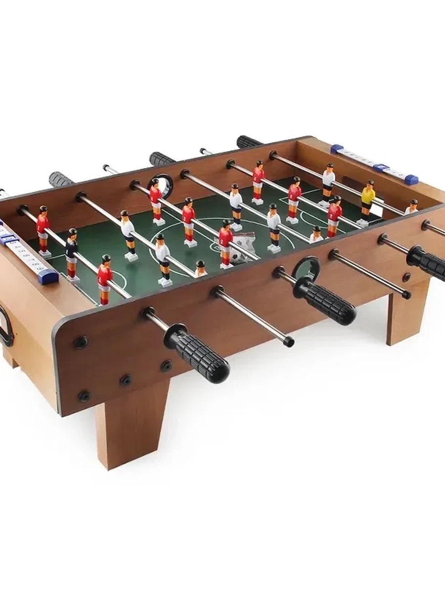 Мини-деревянные настольные футболы для соревнований портативная футбольная игра